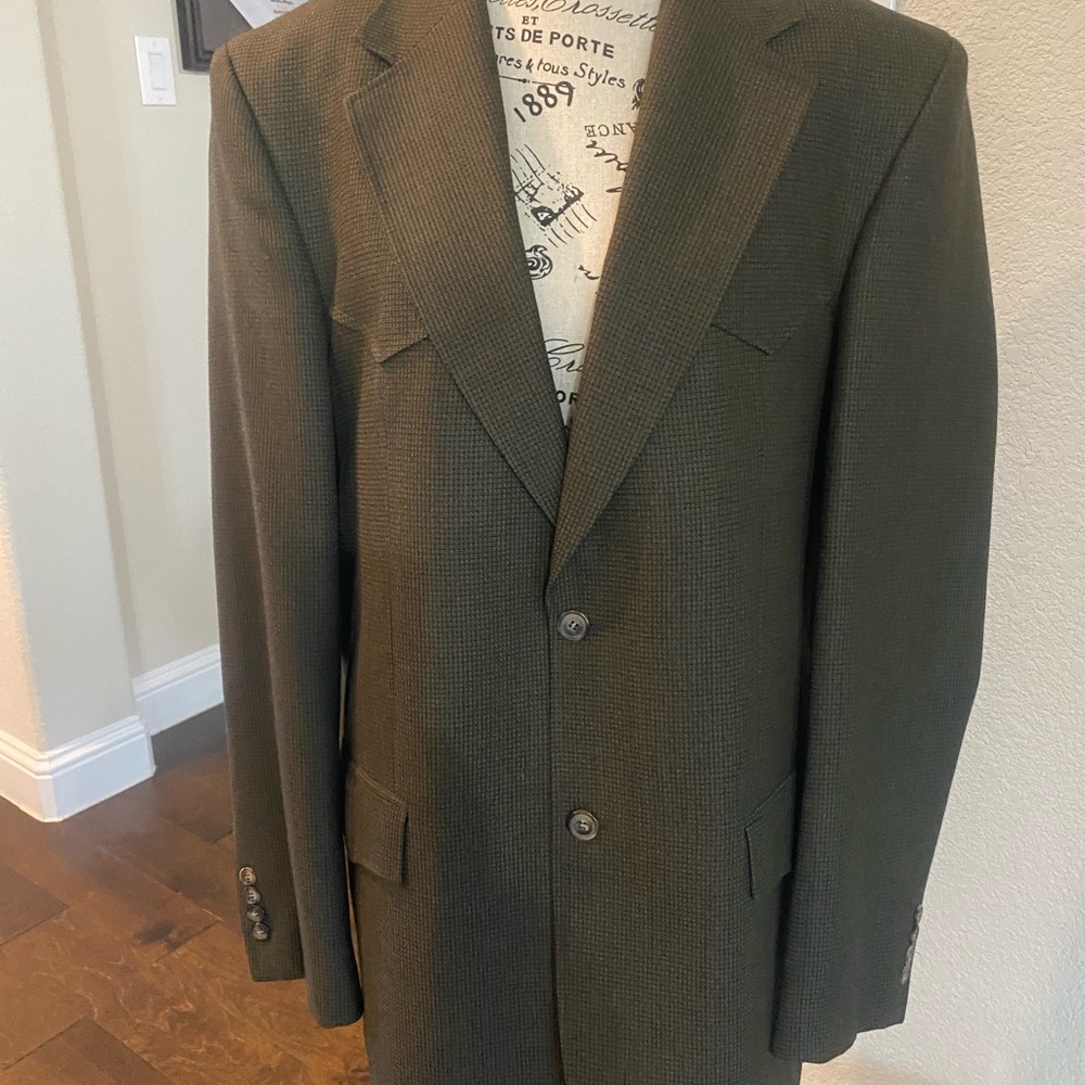 Bar WS tweet style men’s blazer